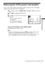 Preview for 65 page of Sony SLV-SE240G Operating Instructions Manual