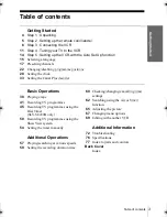 Preview for 3 page of Sony SLV-SE250B Operating Instructions Manual