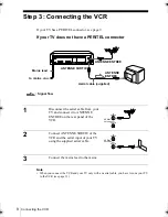 Preview for 8 page of Sony SLV-SE250B Operating Instructions Manual