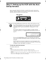 Preview for 14 page of Sony SLV-SE250B Operating Instructions Manual