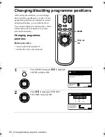 Preview for 22 page of Sony SLV-SE250B Operating Instructions Manual