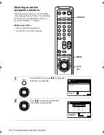 Preview for 24 page of Sony SLV-SE250B Operating Instructions Manual