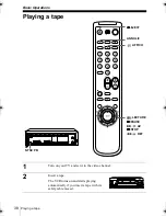 Preview for 38 page of Sony SLV-SE250B Operating Instructions Manual