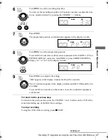 Preview for 47 page of Sony SLV-SE250B Operating Instructions Manual