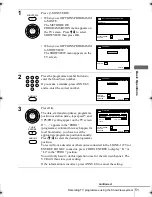 Preview for 51 page of Sony SLV-SE250B Operating Instructions Manual