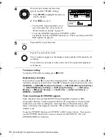 Preview for 52 page of Sony SLV-SE250B Operating Instructions Manual