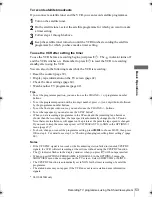 Preview for 53 page of Sony SLV-SE250B Operating Instructions Manual