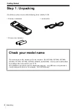 Preview for 4 page of Sony SLV-SE350K Operating Instructions Manual