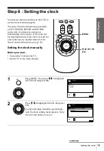 Preview for 19 page of Sony SLV-SE350K Operating Instructions Manual