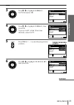 Предварительный просмотр 23 страницы Sony SLV-SE35EG Operating Instructions Manual