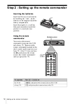 Preview for 12 page of Sony SLV-SE440K Operating Instructions Manual