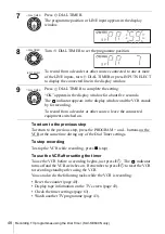 Preview for 48 page of Sony SLV-SE440K Operating Instructions Manual