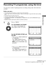 Preview for 55 page of Sony SLV-SE440K Operating Instructions Manual