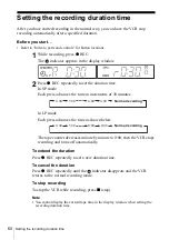 Preview for 60 page of Sony SLV-SE440K Operating Instructions Manual