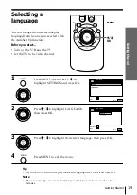 Preview for 19 page of Sony SLV-SE50EE Operating Instructions Manual