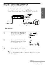 Preview for 9 page of Sony SLV-SE600A Operating Instructions Manual