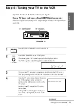 Preview for 13 page of Sony SLV-SE600A Operating Instructions Manual