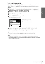 Preview for 29 page of Sony SLV-SE600A Operating Instructions Manual