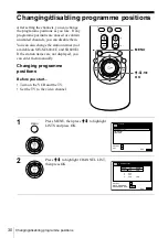 Preview for 30 page of Sony SLV-SE600A Operating Instructions Manual