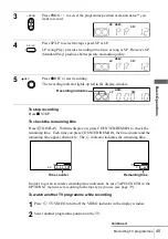 Preview for 45 page of Sony SLV-SE600A Operating Instructions Manual