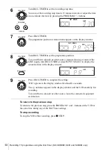 Preview for 50 page of Sony SLV-SE600A Operating Instructions Manual