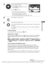 Preview for 55 page of Sony SLV-SE600A Operating Instructions Manual