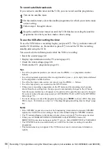 Preview for 56 page of Sony SLV-SE600A Operating Instructions Manual