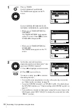 Preview for 58 page of Sony SLV-SE600A Operating Instructions Manual