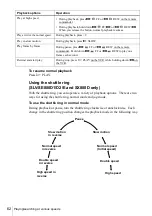 Preview for 62 page of Sony SLV-SE600A Operating Instructions Manual