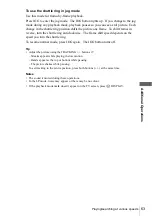 Preview for 63 page of Sony SLV-SE600A Operating Instructions Manual