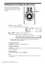 Preview for 64 page of Sony SLV-SE600A Operating Instructions Manual