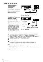 Preview for 12 page of Sony SLV-SE600B Operating Instructions Manual