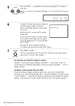 Preview for 14 page of Sony SLV-SE600B Operating Instructions Manual