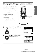 Preview for 25 page of Sony SLV-SE600B Operating Instructions Manual