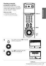 Preview for 27 page of Sony SLV-SE600B Operating Instructions Manual