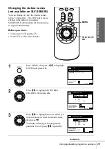 Preview for 29 page of Sony SLV-SE600B Operating Instructions Manual