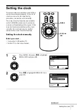 Preview for 31 page of Sony SLV-SE600B Operating Instructions Manual