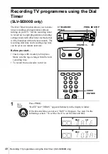 Preview for 48 page of Sony SLV-SE600B Operating Instructions Manual