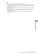 Preview for 67 page of Sony SLV-SE600B Operating Instructions Manual