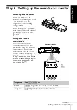 Preview for 11 page of Sony SLV-SE610B Operating Instructions Manual