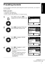 Preview for 25 page of Sony SLV-SE610B Operating Instructions Manual