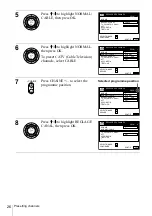 Preview for 26 page of Sony SLV-SE610B Operating Instructions Manual