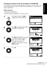 Preview for 33 page of Sony SLV-SE610B Operating Instructions Manual