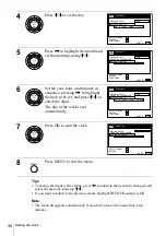 Preview for 36 page of Sony SLV-SE610B Operating Instructions Manual