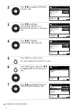 Preview for 40 page of Sony SLV-SE610B Operating Instructions Manual