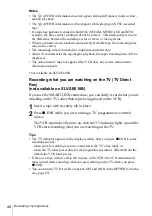 Preview for 48 page of Sony SLV-SE610B Operating Instructions Manual