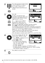 Preview for 56 page of Sony SLV-SE610B Operating Instructions Manual