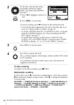 Preview for 60 page of Sony SLV-SE610B Operating Instructions Manual