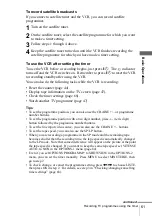 Preview for 61 page of Sony SLV-SE610B Operating Instructions Manual