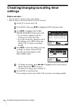 Preview for 68 page of Sony SLV-SE610B Operating Instructions Manual